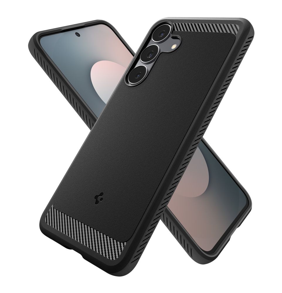 Pokrowiec pancerny Spigen Rugged Armor czarny Samsung Galaxy S25 FE / 12