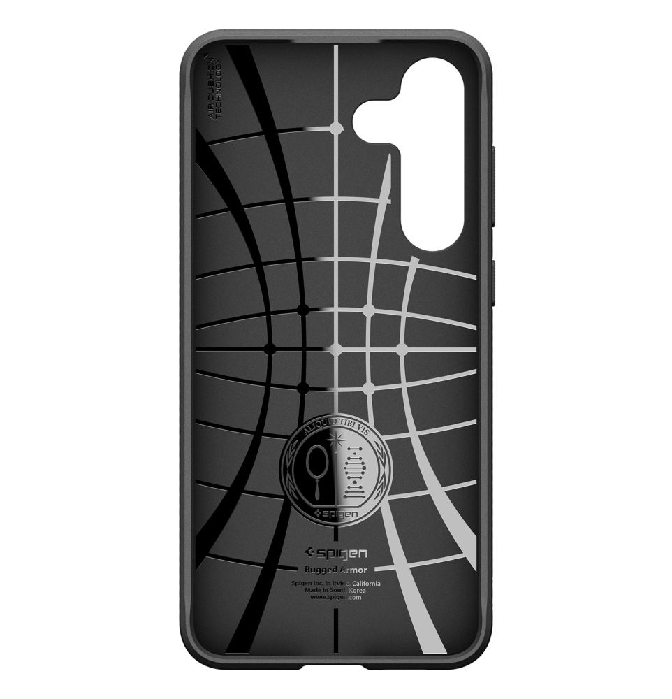 Pokrowiec pancerny Spigen Rugged Armor czarny Samsung Galaxy S25 FE / 3