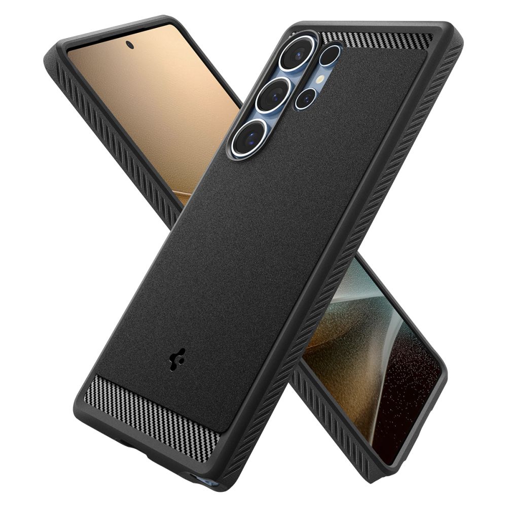 Pokrowiec pancerny Spigen Rugged Armor czarny Samsung Galaxy S25 Ultra / 8 Pokrowiec pancerny Spigen Rugged Armor czarny Samsung Galaxy S25 Ultra / 8