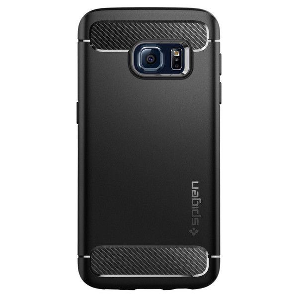 Pokrowiec pancerny Spigen Rugged Armor czarny Samsung Galaxy S7 / 4