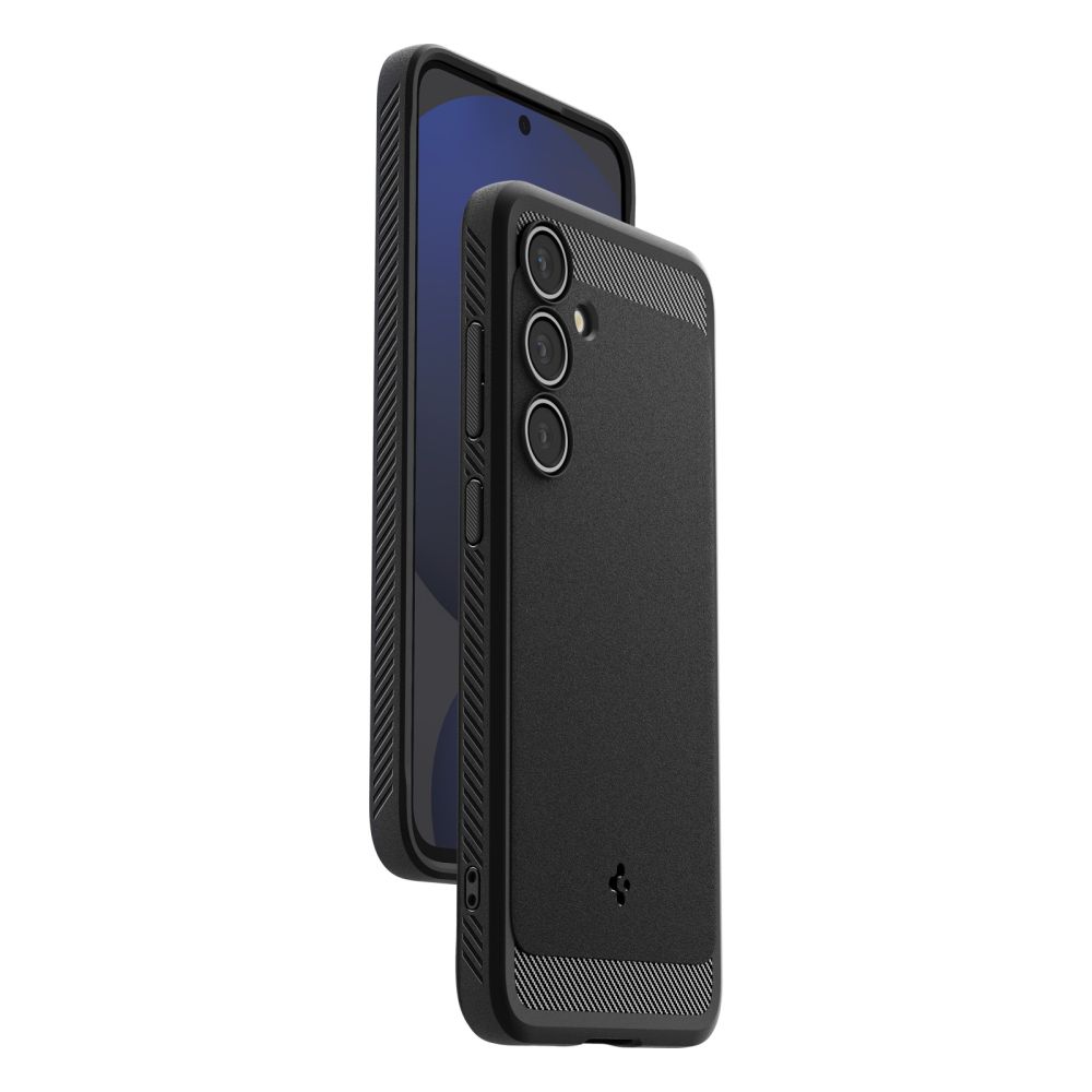 Pokrowiec pancerny Spigen Rugged Armor czarny Samsung Galaxy S24 FE / 9