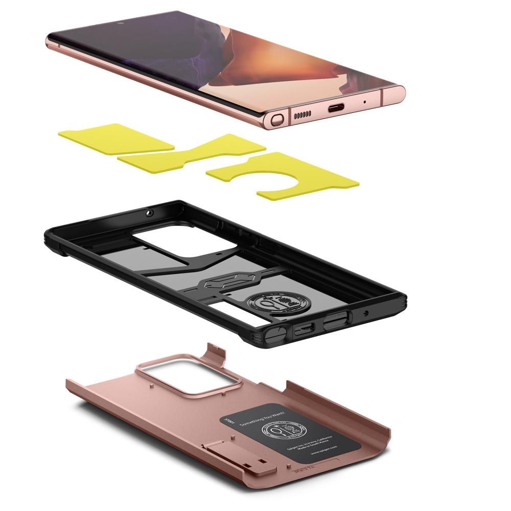 Pokrowiec pancerny Spigen Tough Armor brązowy Samsung Galaxy Note 20 Ultra / 5 Pokrowiec pancerny Spigen Tough Armor brązowy Samsung Galaxy Note 20 Ultra / 5