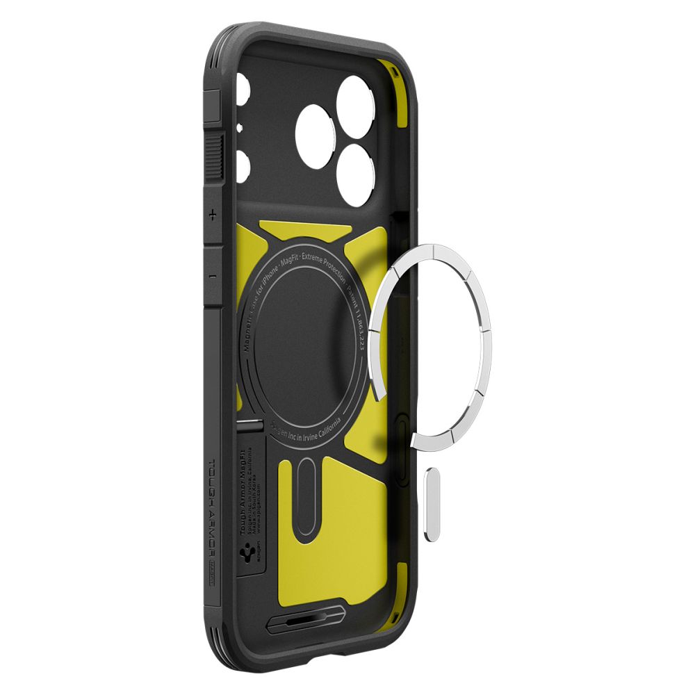 Pokrowiec pancerny Spigen Tough Armor czarny Apple iPhone 17 Pro / 10
