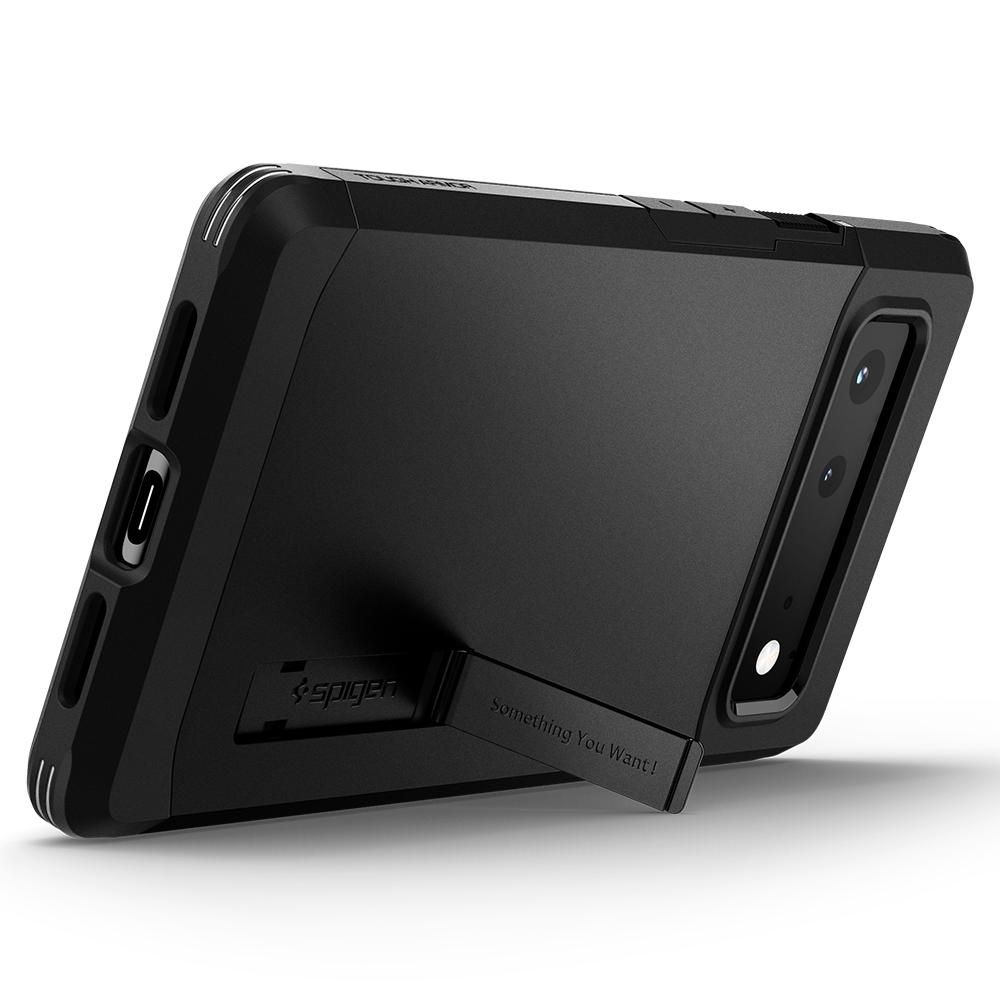 Pokrowiec pancerny Spigen Tough Armor czarny Google Pixel 6 / 8