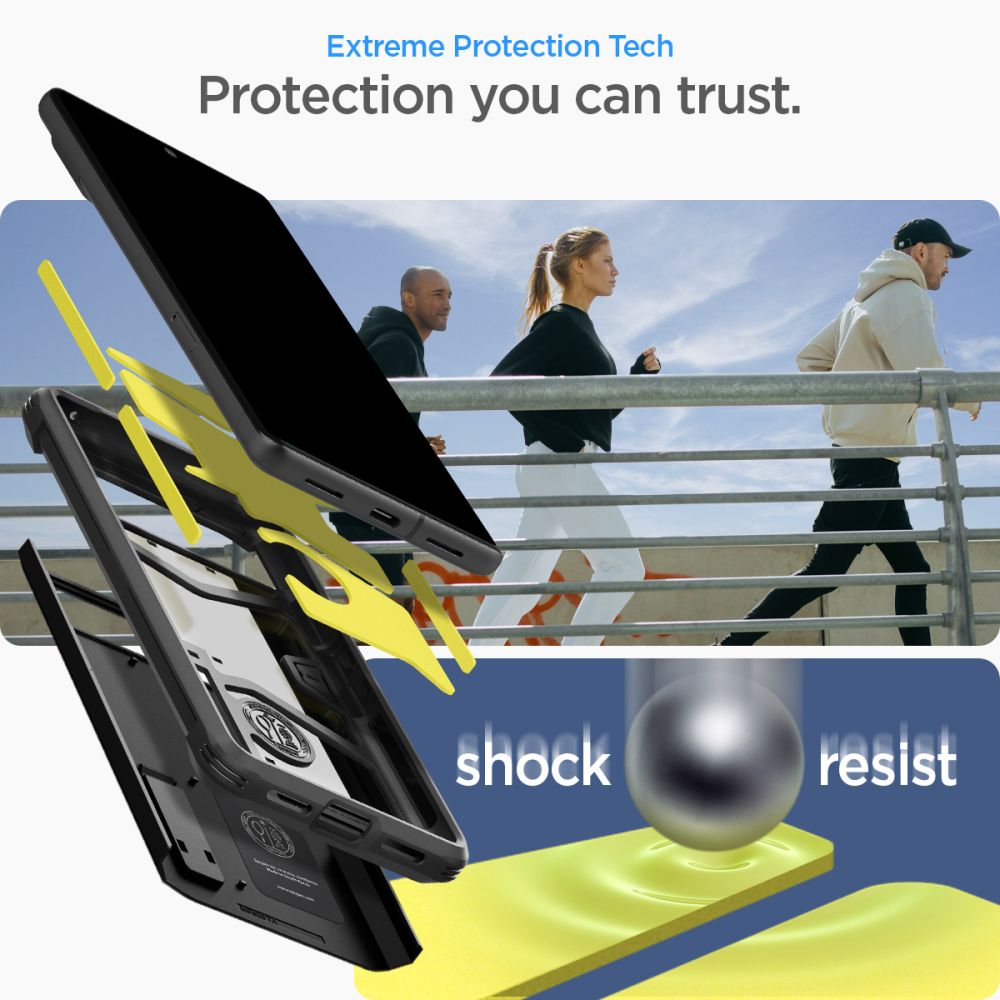 Pokrowiec pancerny Spigen Tough Armor czarny Google Pixel 7 / 12