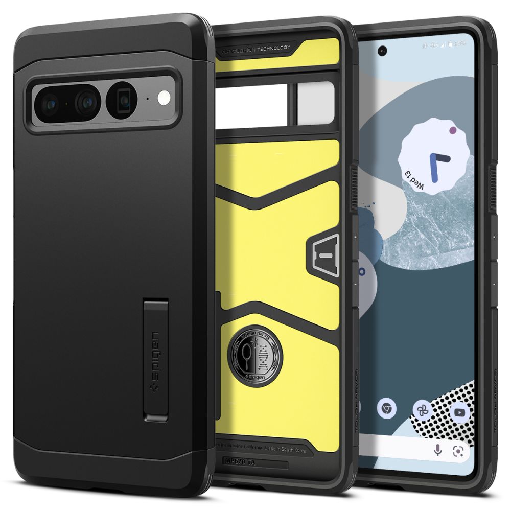 Pokrowiec pancerny Spigen Tough Armor czarny Google Pixel 7 Pro