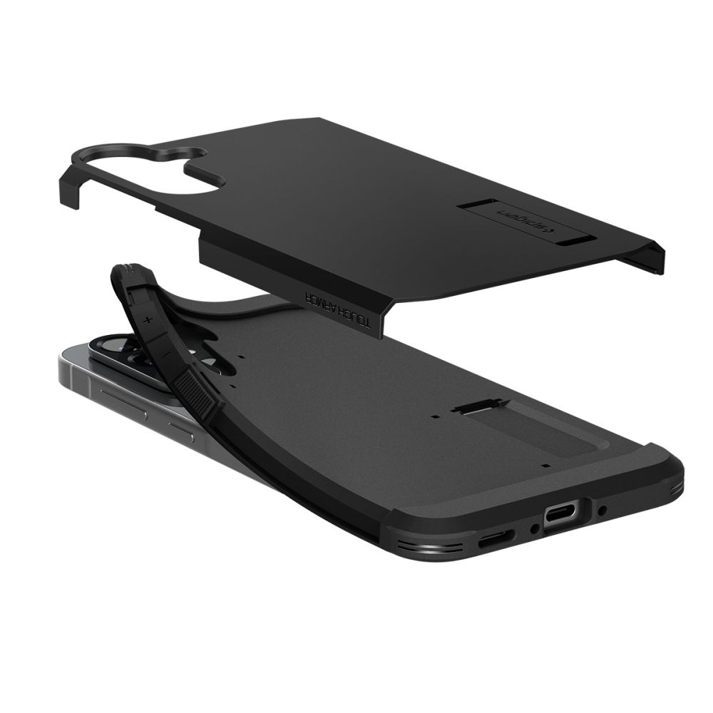 Pokrowiec pancerny Spigen Tough Armor czarny Samsung Galaxy A56 5G / 10