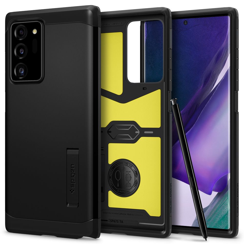 Pokrowiec pancerny Spigen Tough Armor czarny Samsung Galaxy Note 20 Ultra Pokrowiec pancerny Spigen Tough Armor czarny Samsung Galaxy Note 20 Ultra