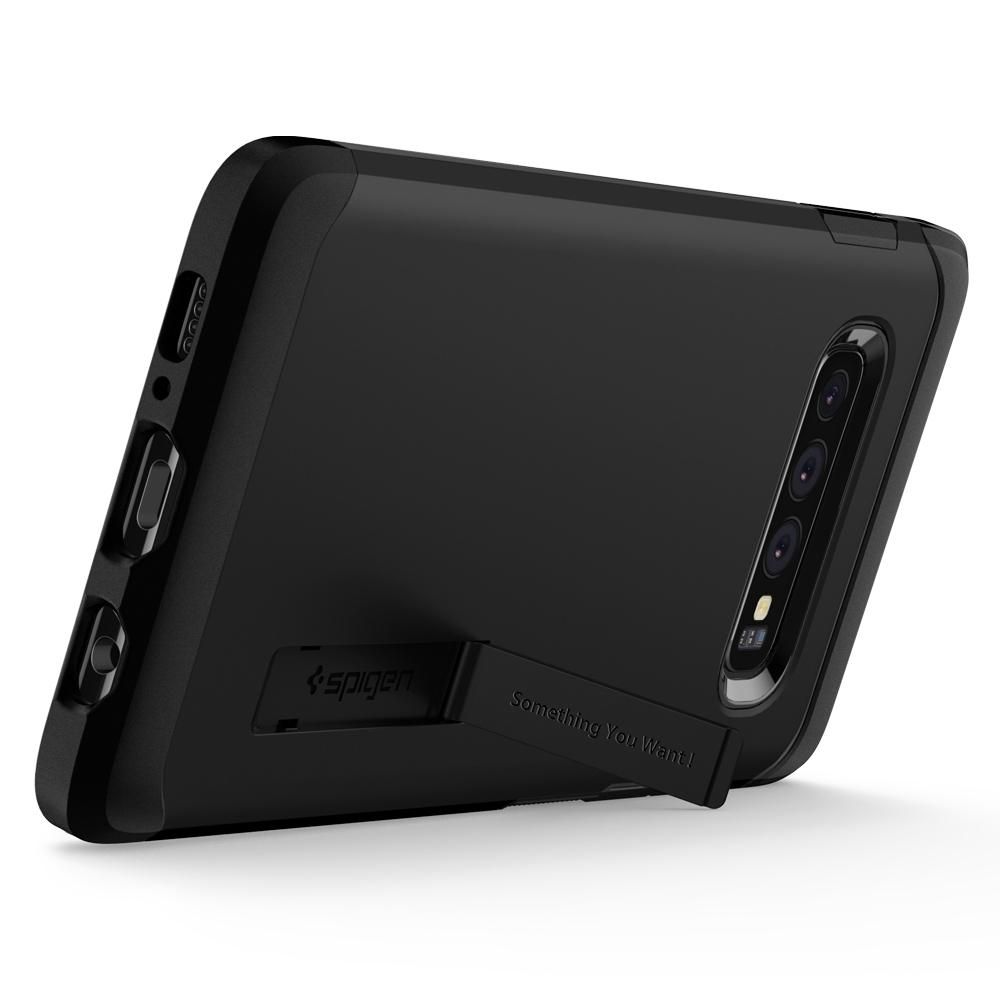 Pokrowiec pancerny Spigen Tough Armor czarny Samsung Galaxy S10 Plus / 4