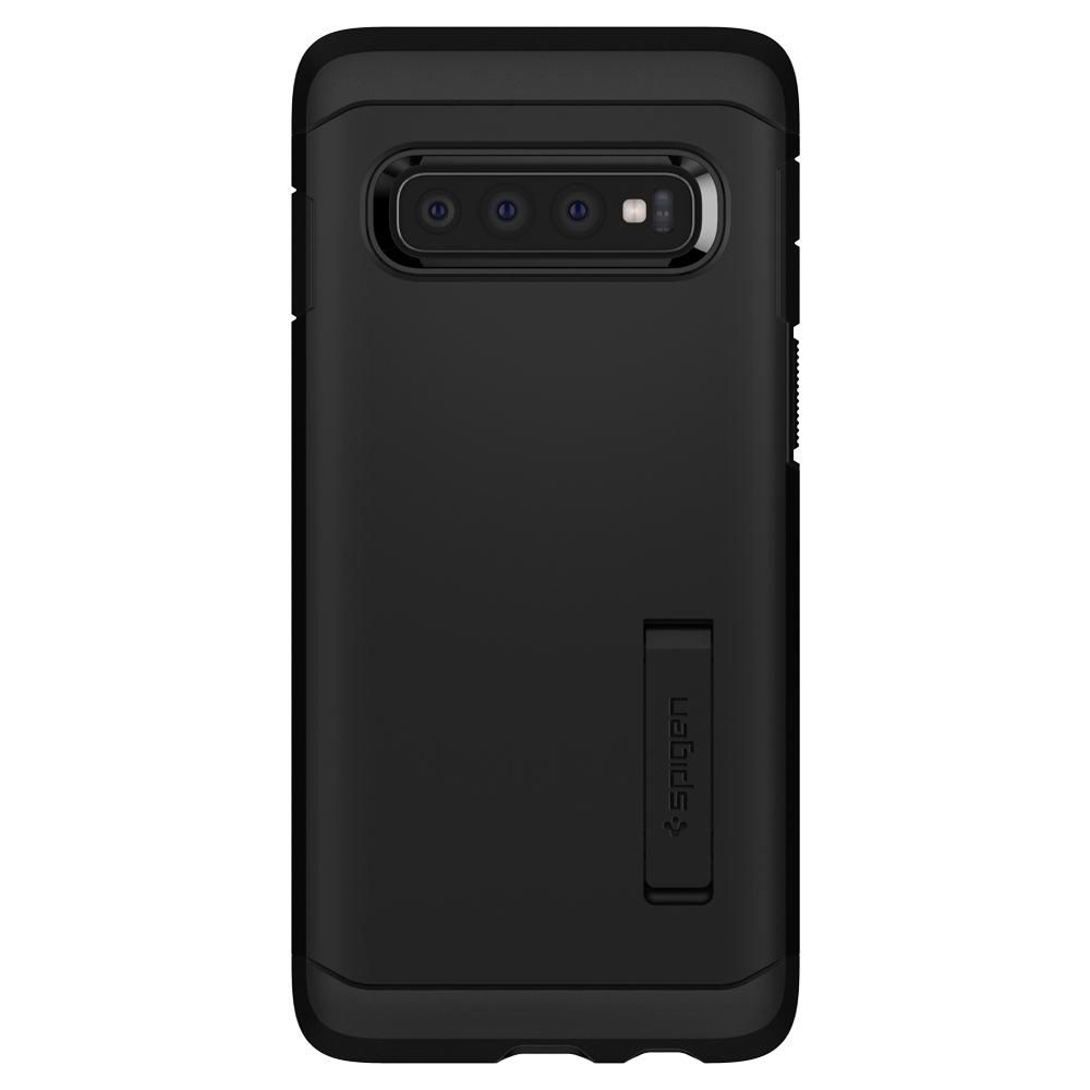 Pokrowiec pancerny Spigen Tough Armor czarny Samsung Galaxy S10 Plus / 6