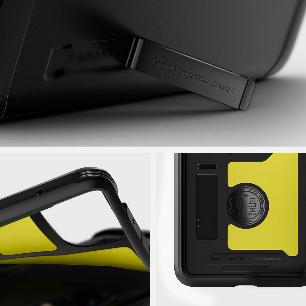 Pokrowiec pancerny Spigen Tough Armor czarny Samsung Galaxy S20 Plus / 11