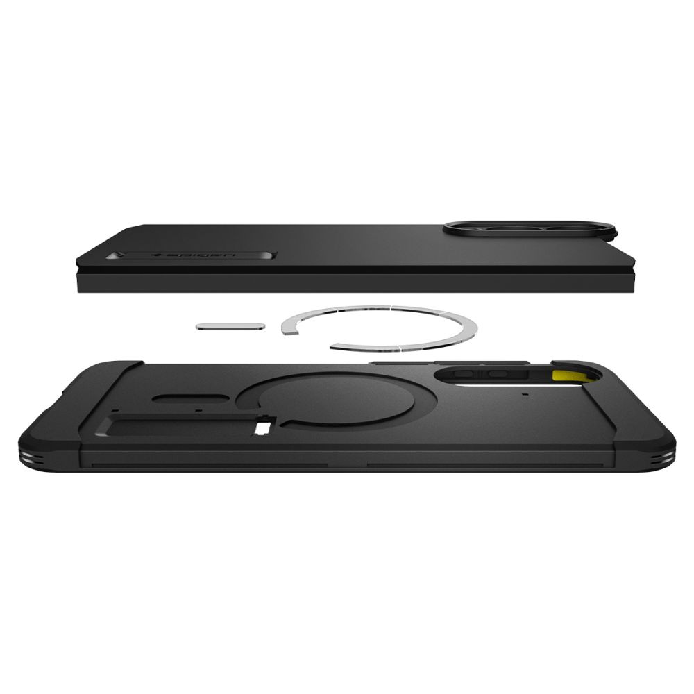 Pokrowiec pancerny Spigen Tough Armor czarny Samsung Galaxy S25 Edge / 8