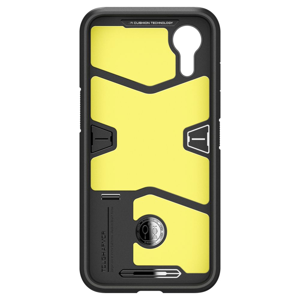 Pokrowiec pancerny Spigen Tough Armor czarny Samsung Galaxy XCover 7 / 4