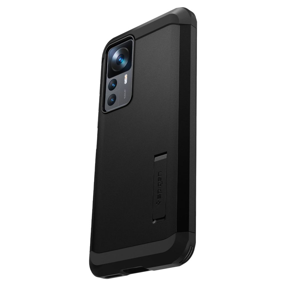 Pokrowiec pancerny Spigen Tough Armor czarny Xiaomi 12T / 8