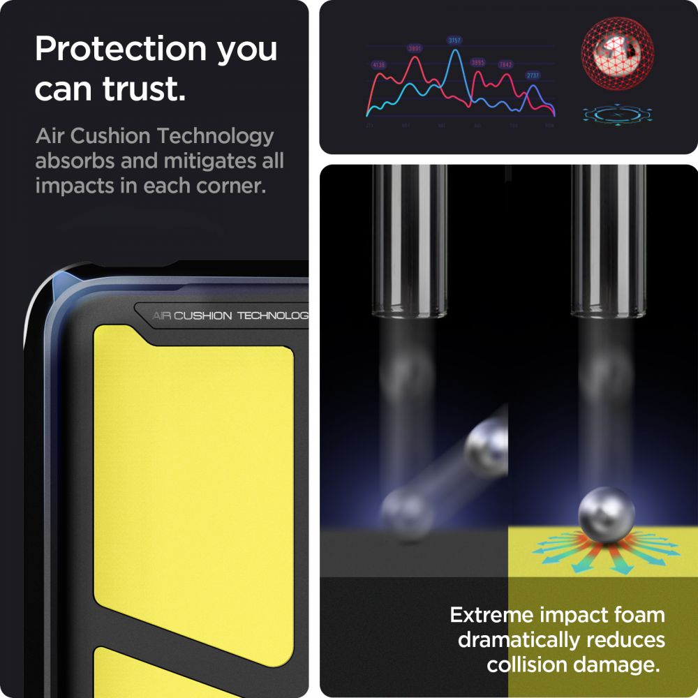 Pokrowiec pancerny Spigen Tough Armor czarny Xiaomi Redmi Note 10 Pro / 12