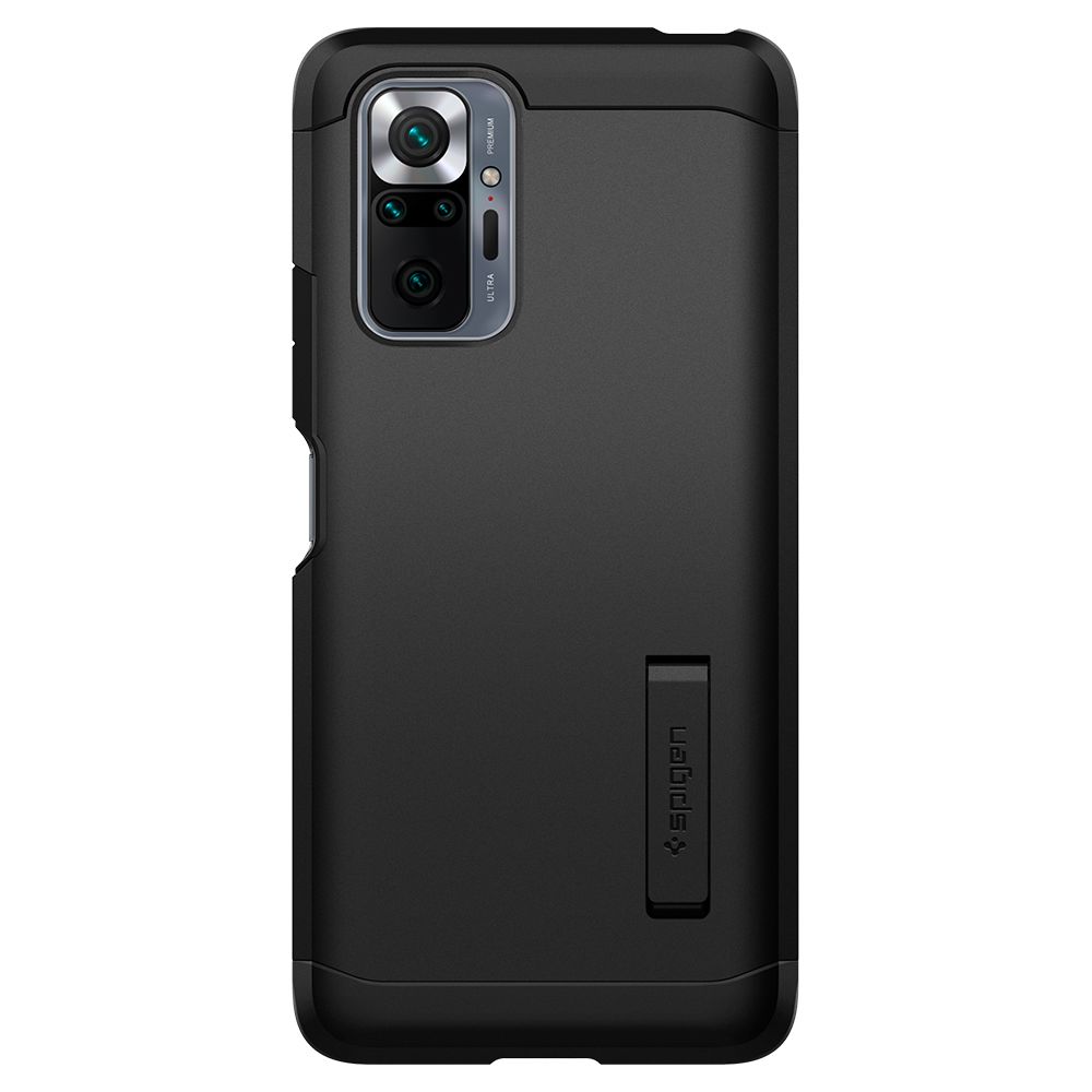 Pokrowiec pancerny Spigen Tough Armor czarny Xiaomi Redmi Note 10 Pro / 2