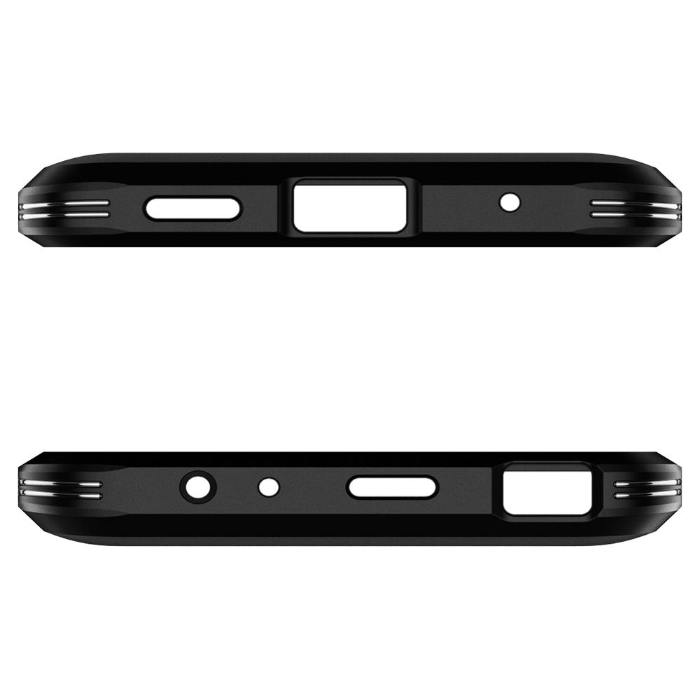 Pokrowiec pancerny Spigen Tough Armor czarny Xiaomi Redmi Note 10 Pro / 6