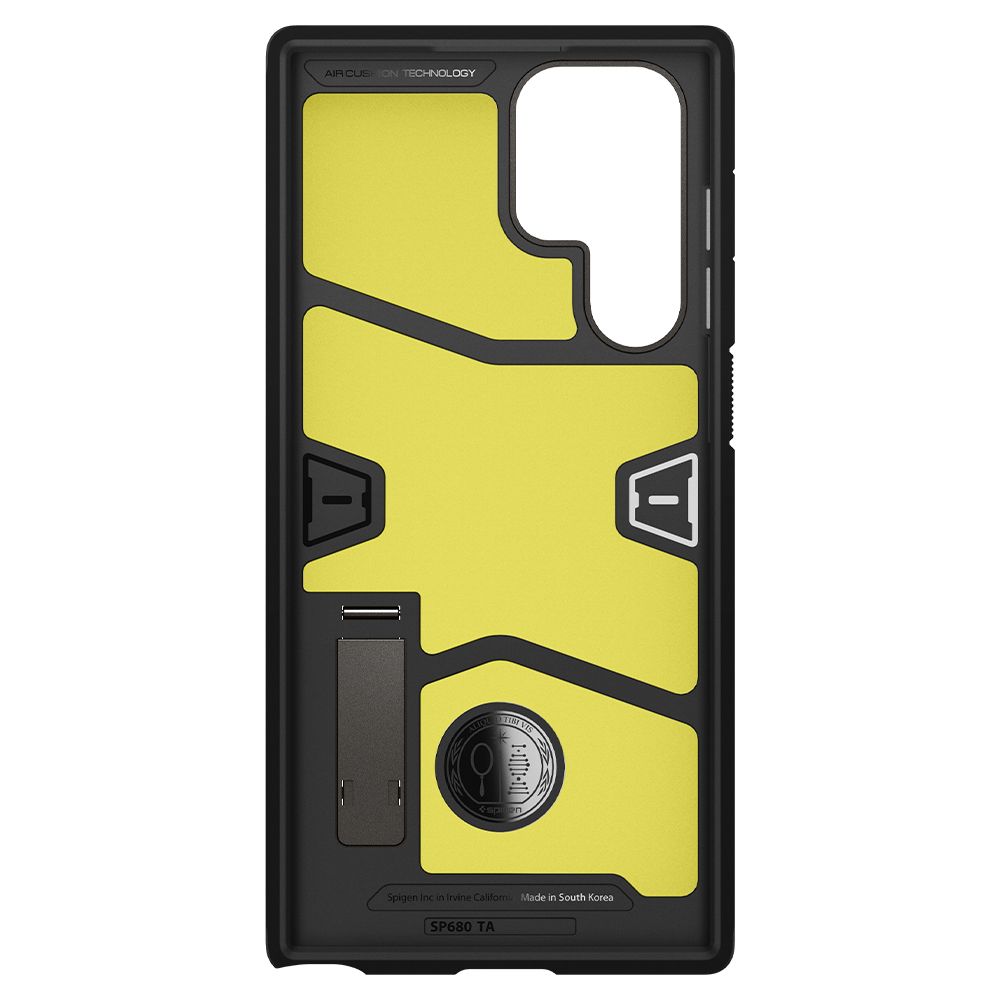 Pokrowiec pancerny Spigen Tough Armor gunmetal Samsung Galaxy S22 Ultra / 3