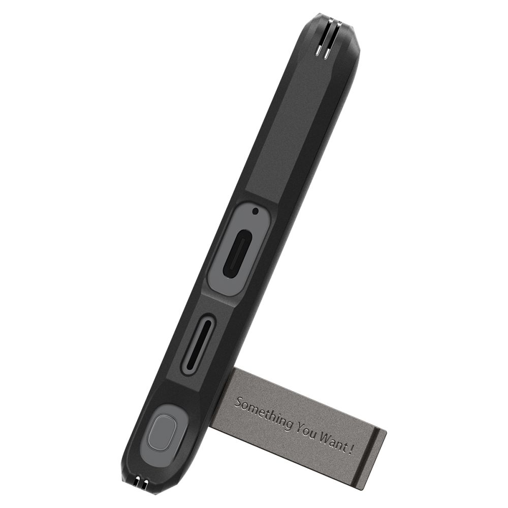 Pokrowiec pancerny Spigen Tough Armor gunmetal Samsung Galaxy S24 Ultra / 6