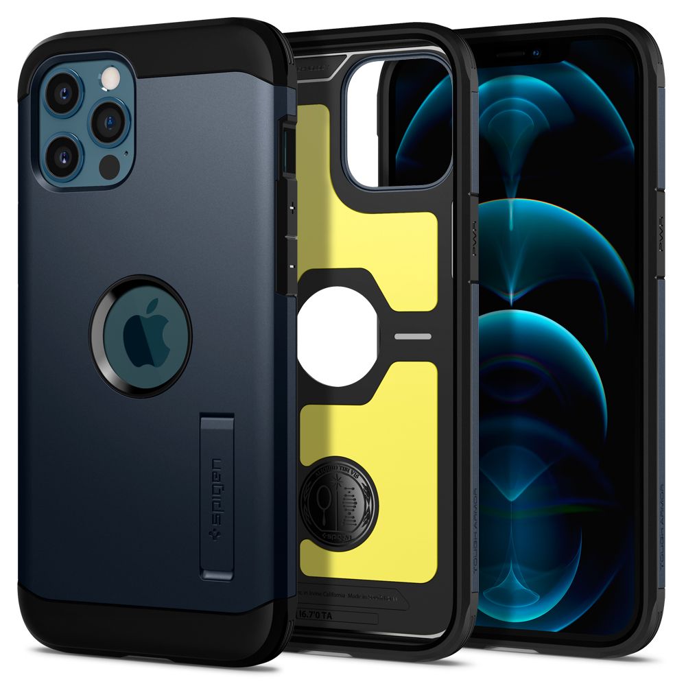 Pokrowiec pancerny Spigen Tough Armor metal slate Apple iPhone 12 Pro Max