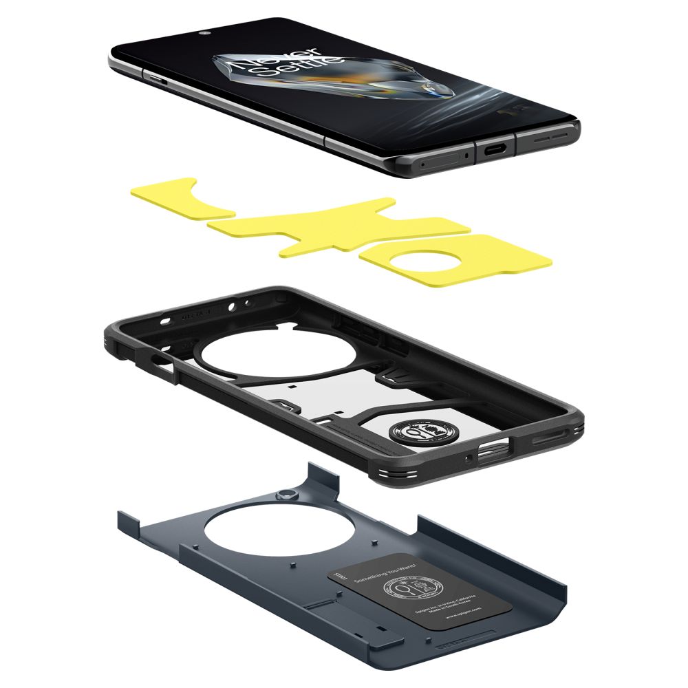 Pokrowiec pancerny Spigen Tough Armor metal slate OnePlus 12 / 7