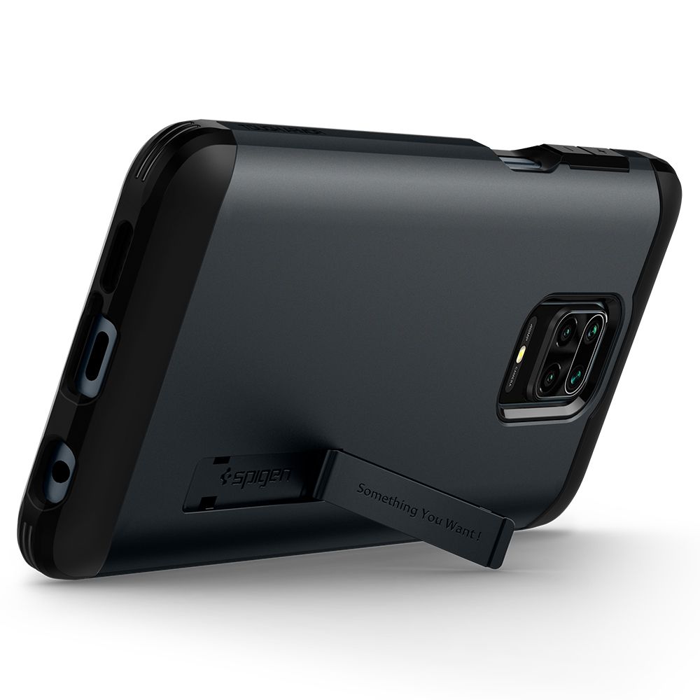 Pokrowiec pancerny Spigen Tough Armor metal slate Xiaomi Redmi 9 Pro / 6