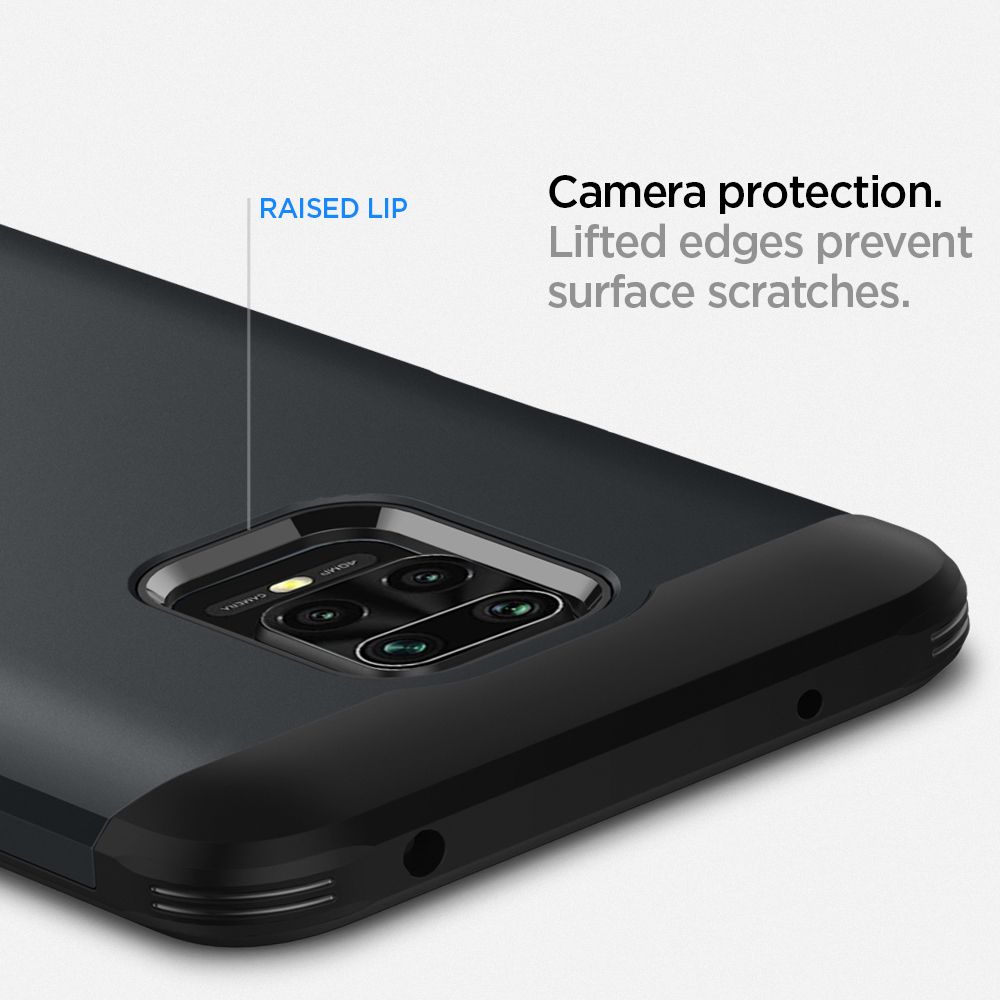Pokrowiec pancerny Spigen Tough Armor metal slate Xiaomi Redmi Note 9S / 11