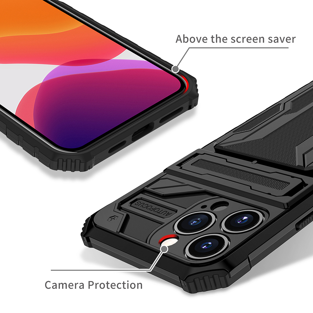 Pokrowiec pancerny Tel Protect Combo Case czarny Xiaomi Redmi 10 / 6