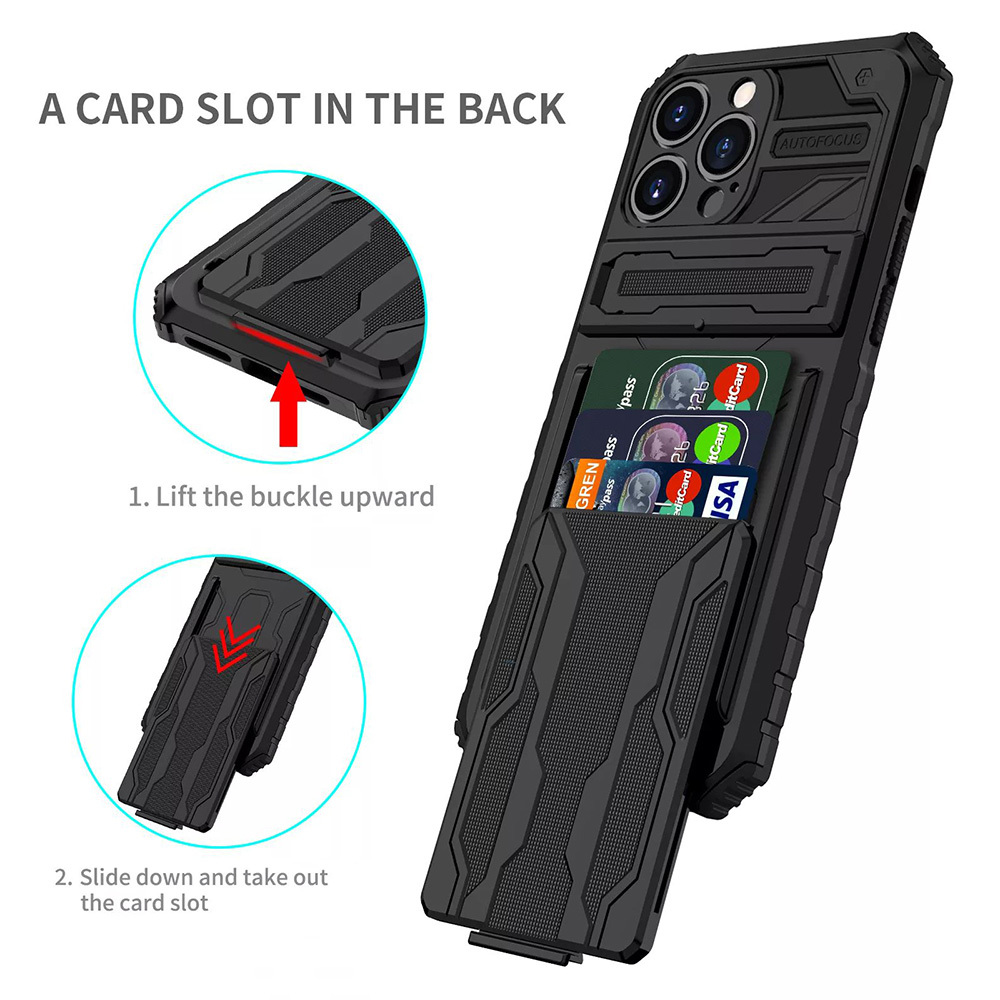 Pokrowiec pancerny Tel Protect Combo Case czarny Xiaomi Redmi 9 / 7