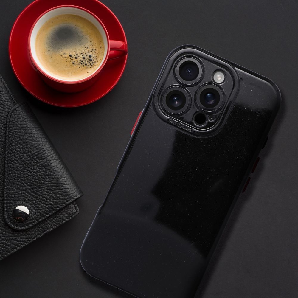 Pokrowiec PASTEL SHINE czarny Apple iPhone 15 Pro Max / 3