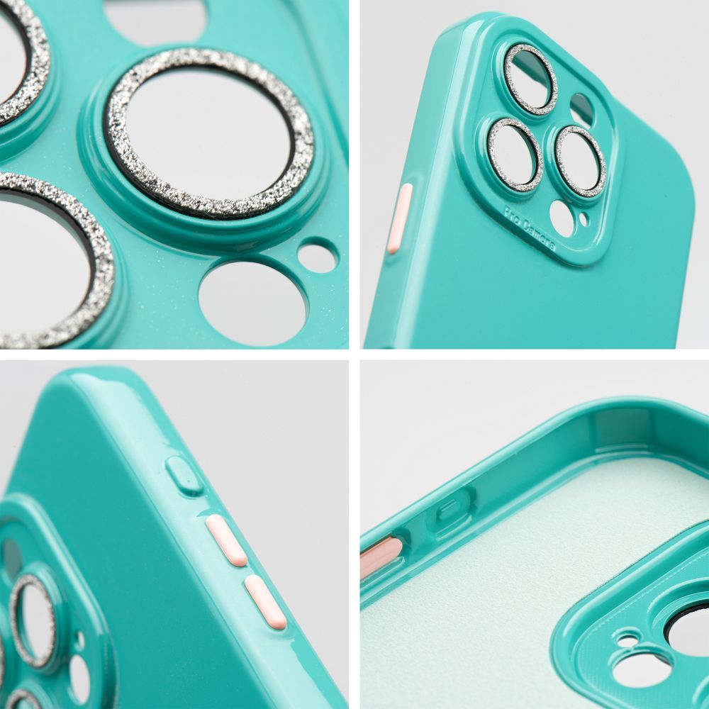 Pokrowiec PASTEL SHINE zielony Apple iPhone 15 / 6 Pokrowiec PASTEL SHINE zielony Apple iPhone 15 / 6