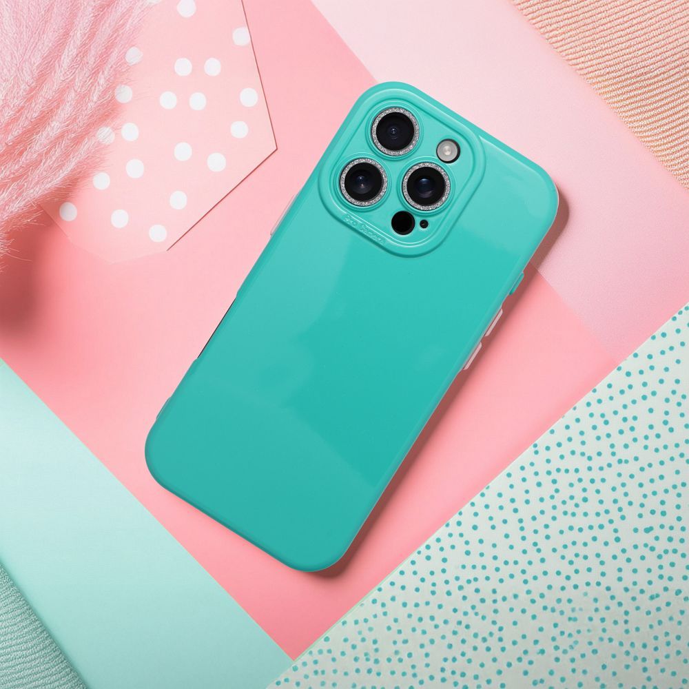 Pokrowiec PASTEL SHINE zielony Apple iPhone 16 / 3 Pokrowiec PASTEL SHINE zielony Apple iPhone 16 / 3