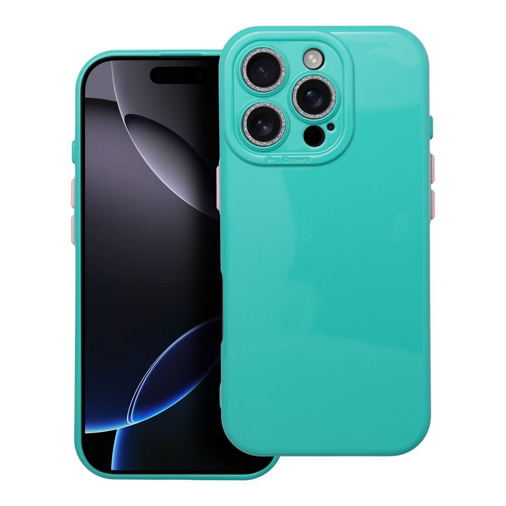 Pokrowiec PASTEL SHINE zielony Apple iPhone 16 Pro Max