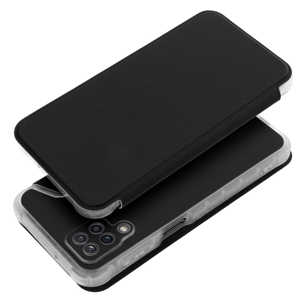 Pokrowiec PIANO Book czarny Samsung Galaxy M12 / 2