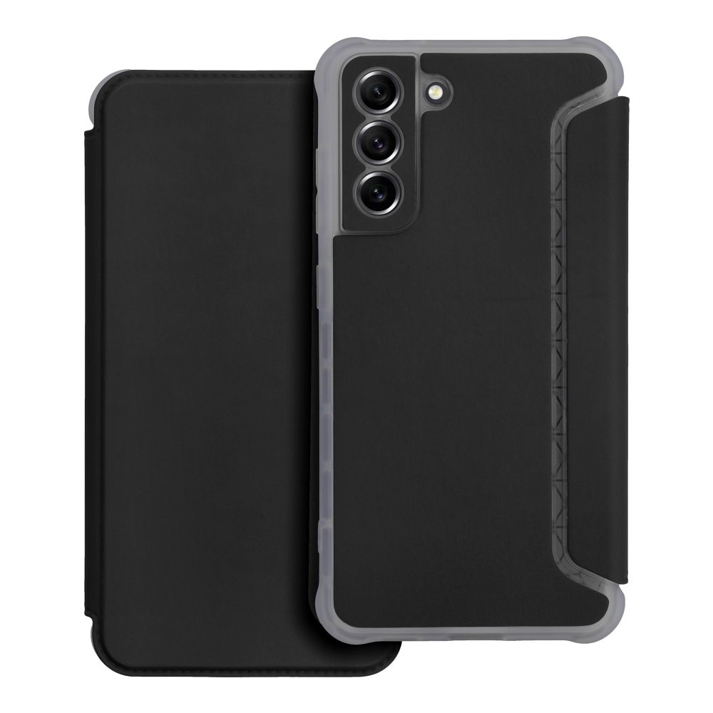 Pokrowiec PIANO Book czarny Samsung S21 FE