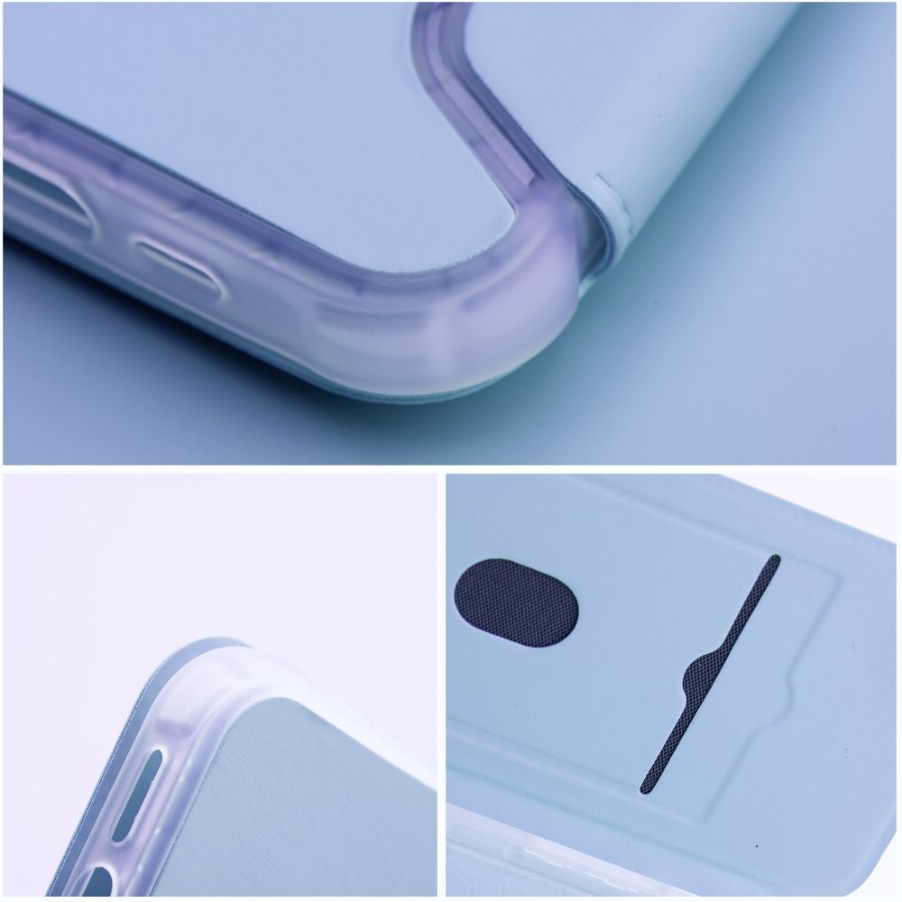Pokrowiec PIANO Book jasnoniebieski Apple iPhone 13 / 5 Pokrowiec PIANO Book jasnoniebieski Apple iPhone 13 / 5