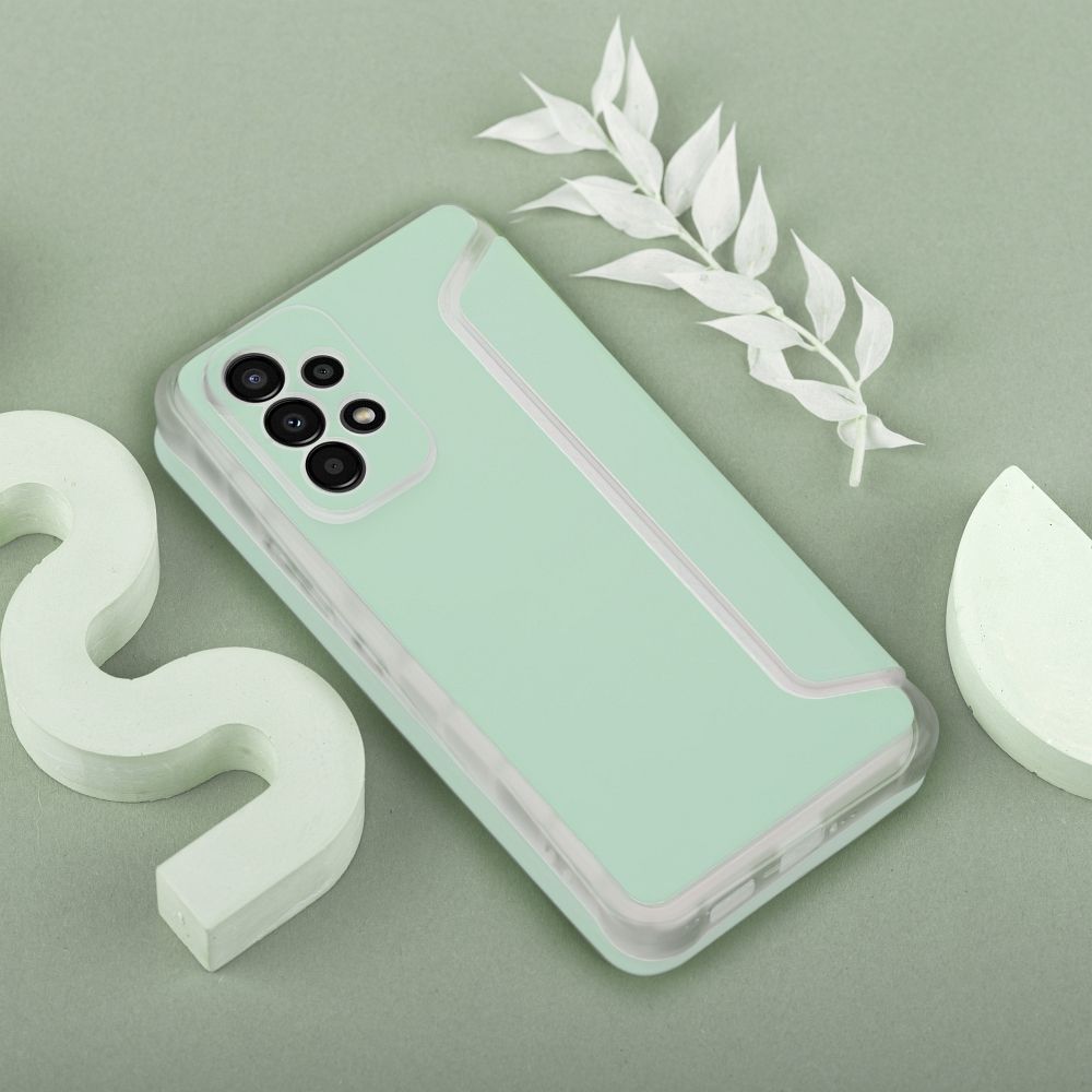 Pokrowiec PIANO Book jasnozielony Samsung Galaxy A55 5G / 7