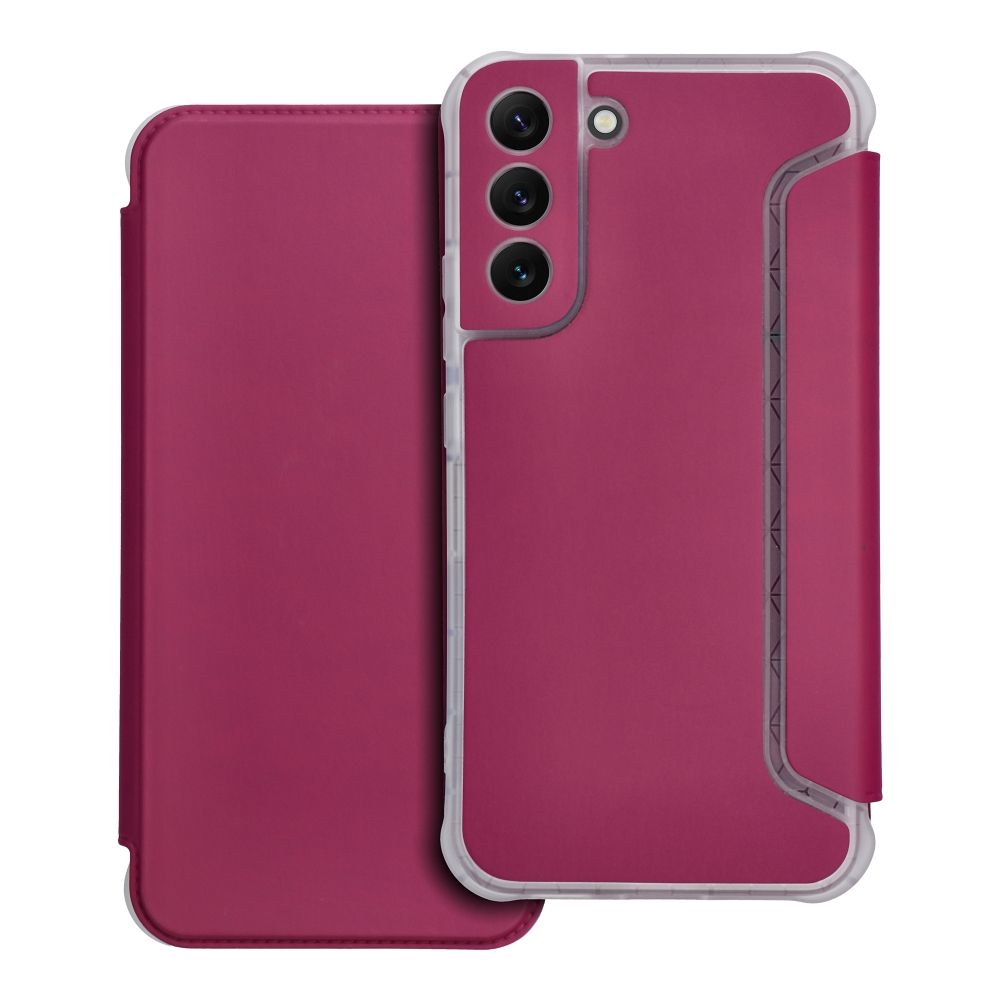 Pokrowiec PIANO Book malinowy Samsung Galaxy S22 Plus Pokrowiec PIANO Book malinowy Samsung Galaxy S22 Plus