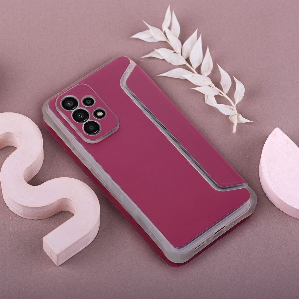 Pokrowiec PIANO Book malinowy Samsung Galaxy S24 / 7