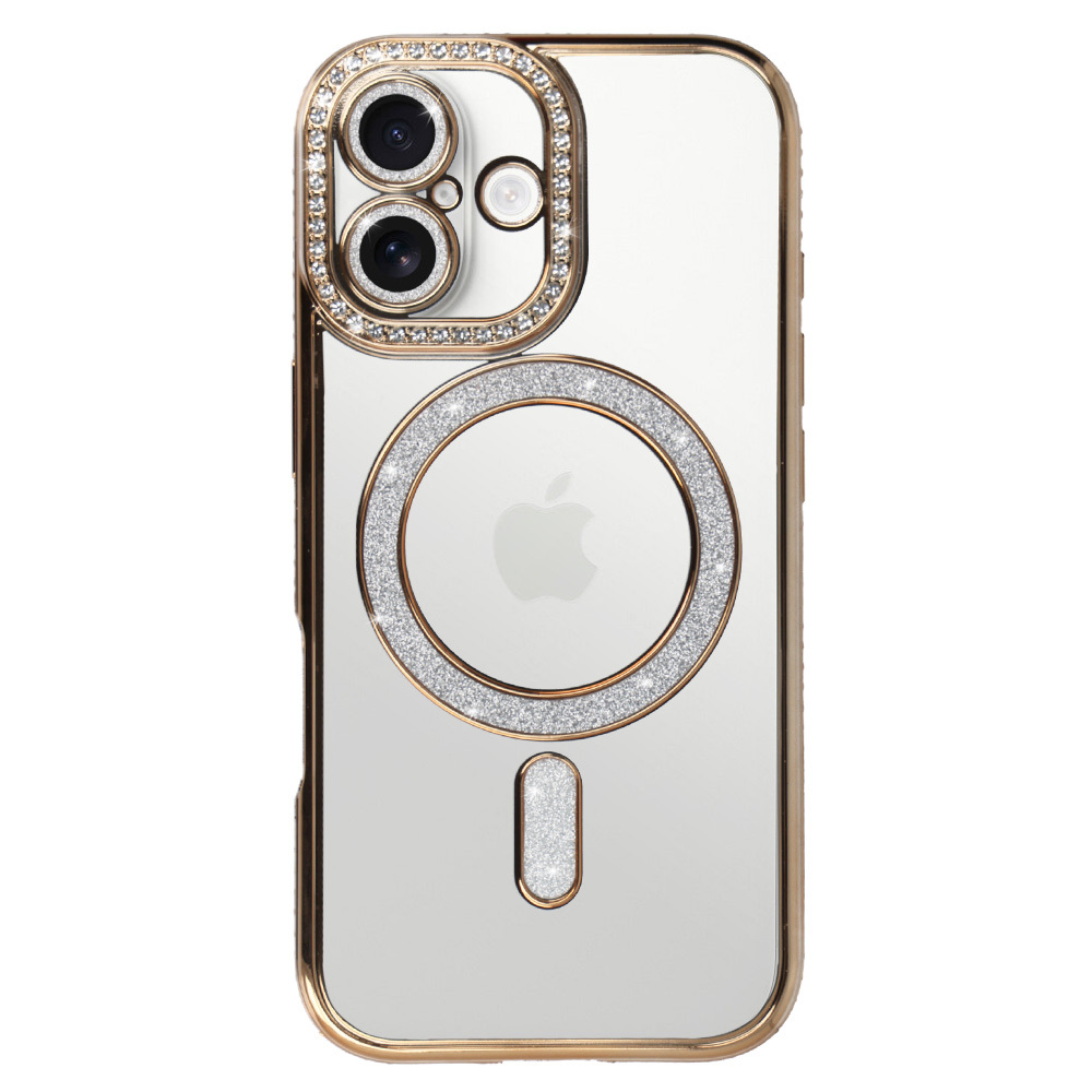 Pokrowiec Pokrowiec Bling Magsafe Case do z�oty Apple iPhone 17 / 3