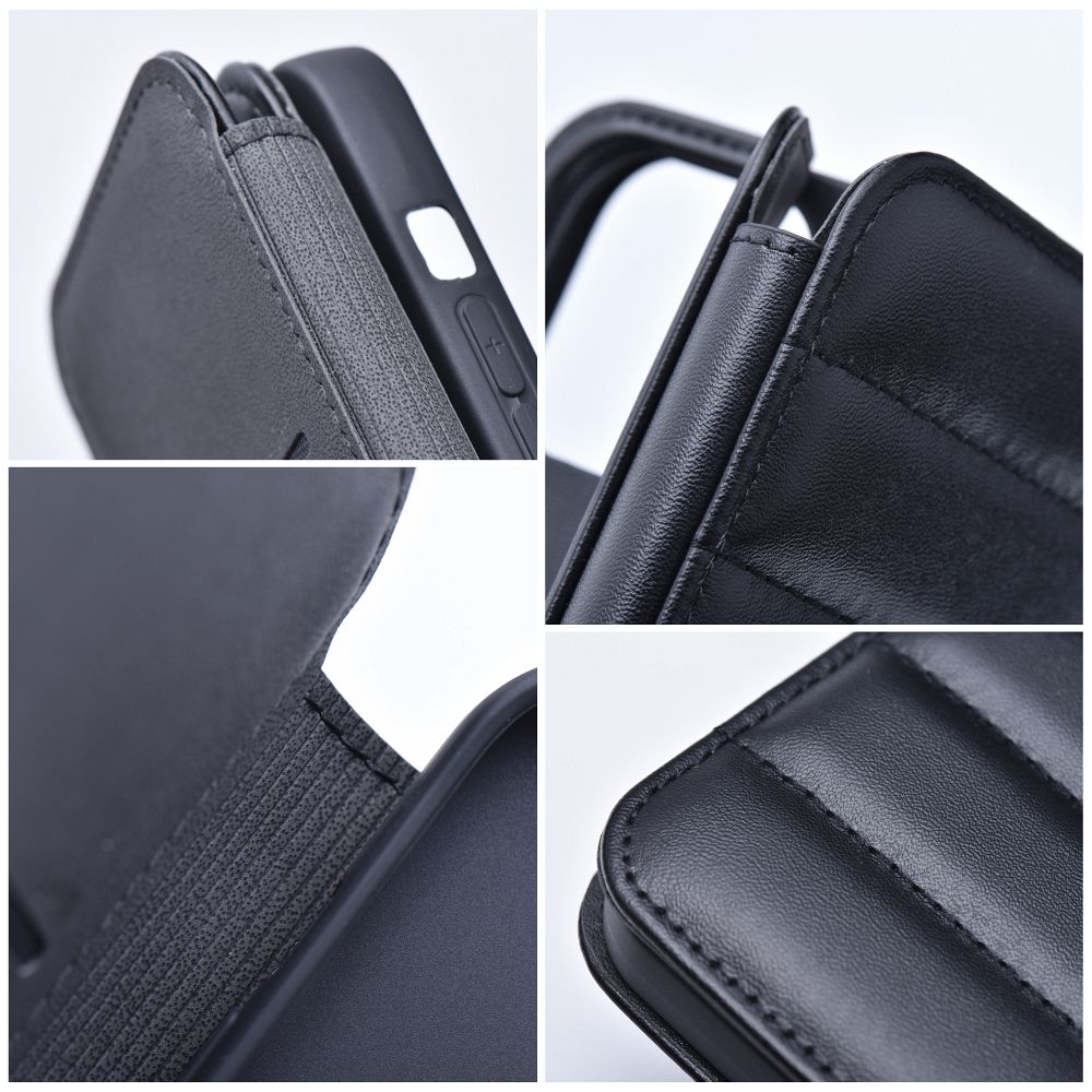 Pokrowiec Puffer Book czarny Apple iPhone 11 / 7 Pokrowiec Puffer Book czarny Apple iPhone 11 / 7