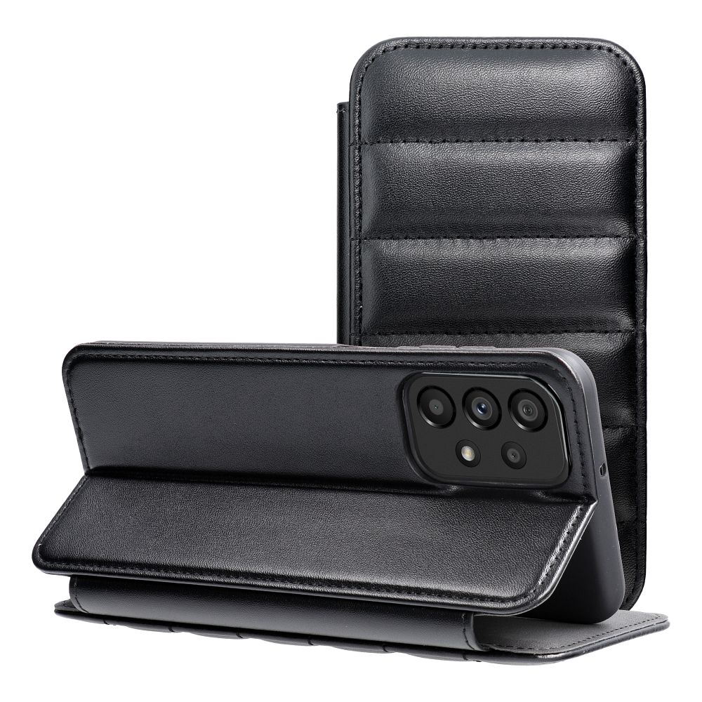 Pokrowiec Puffer Book czarny Samsung Galaxy A33 5G / 2 Pokrowiec Puffer Book czarny Samsung Galaxy A33 5G / 2