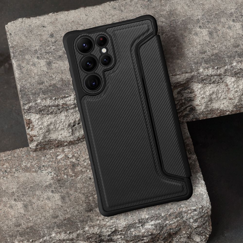 Pokrowiec Razor Book czarny Samsung A52 5G / 3