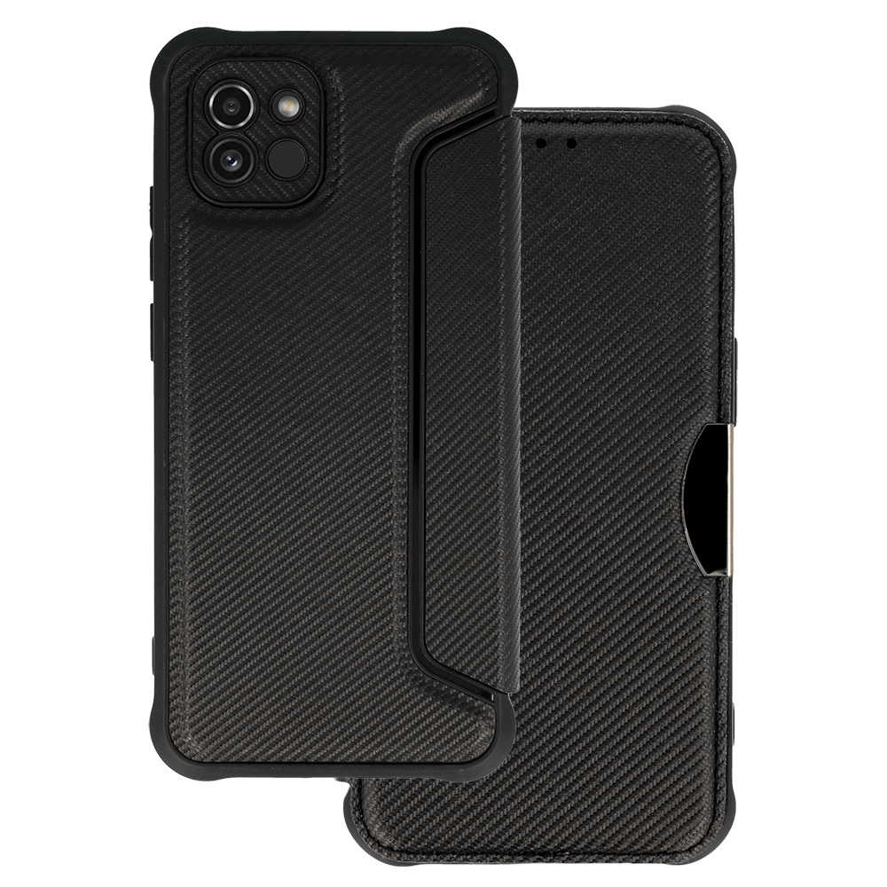 Pokrowiec Razor Carbon Book czarny Samsung Galaxy A14 5G Pokrowiec Razor Carbon Book czarny Samsung Galaxy A14 5G