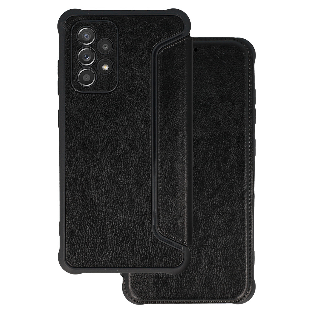 Pokrowiec Razor Leather Book czarny Samsung Galaxy A35