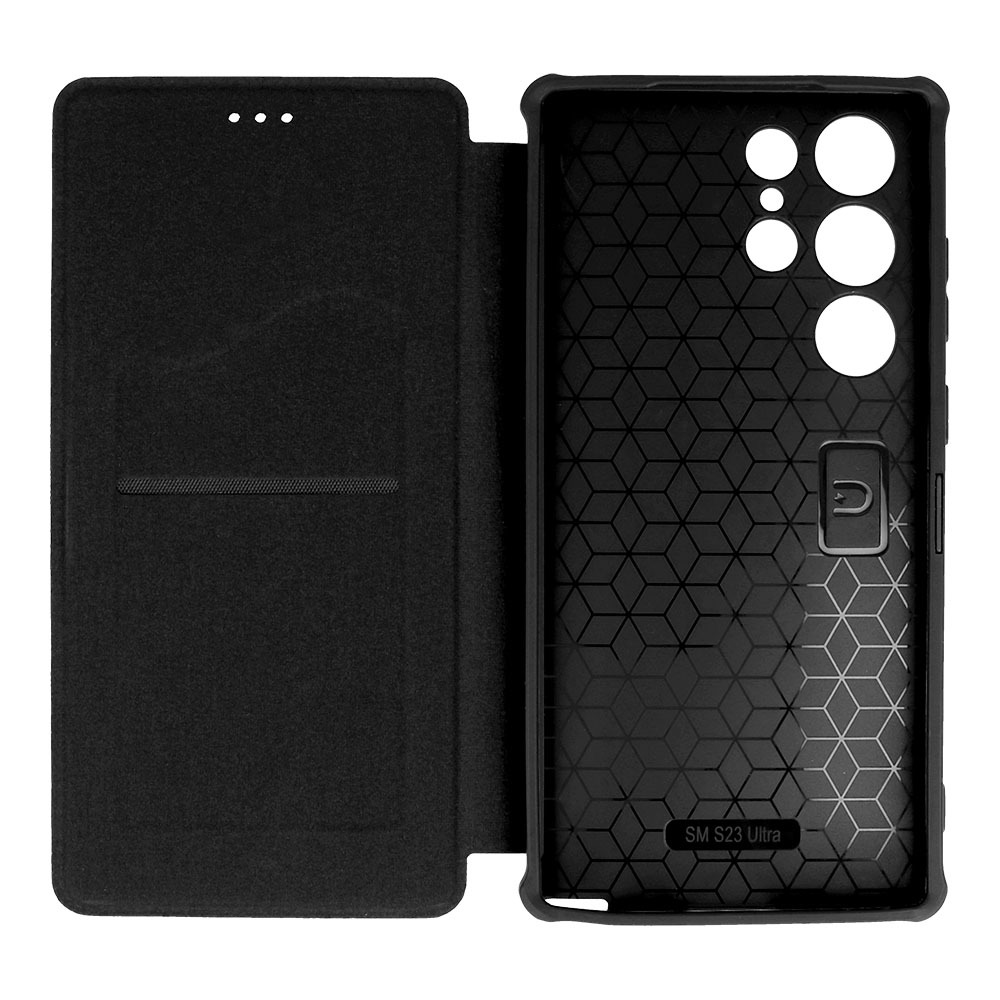 Pokrowiec Razor Leather Book czarny Samsung Galaxy A52s / 5
