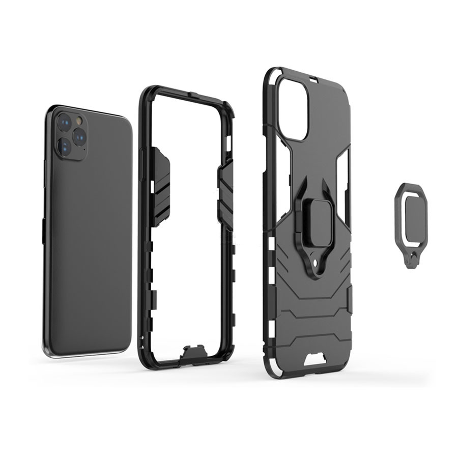 Pokrowiec Ring Armor Case czarny Apple iPhone 11 / 4