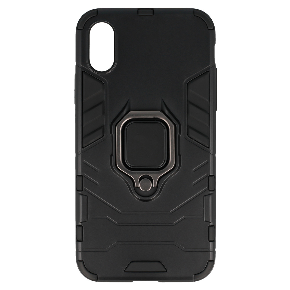 Pokrowiec Ring Armor Case czarny Apple iPhone X / 2