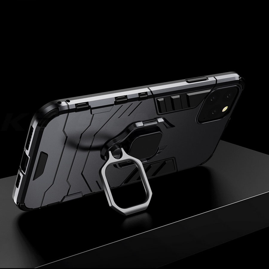 Pokrowiec Ring Armor Case czarny Realme 9 Pro / 8