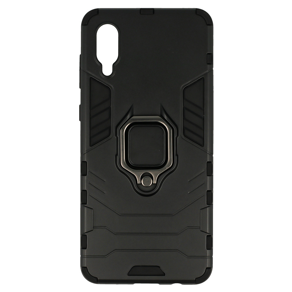 Pokrowiec Ring Armor Case czarny Samsung A02 / 2